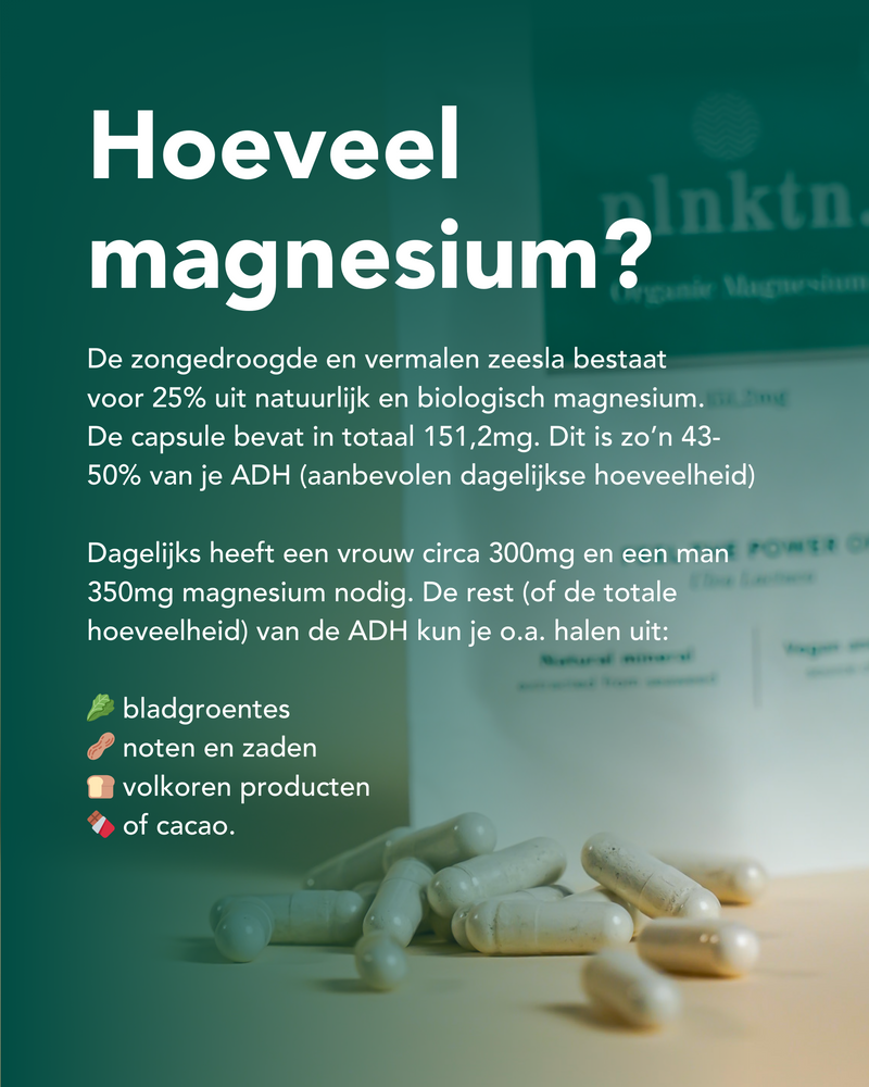 Biologisch Magnesium - 30 capsules