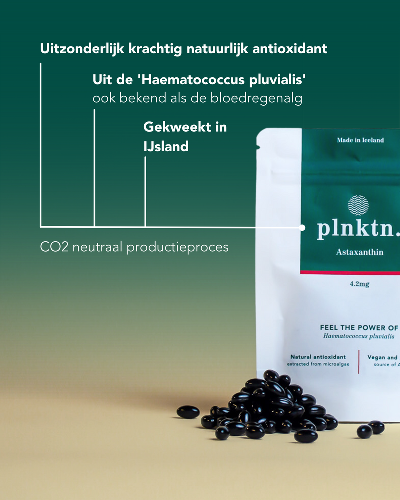 Natural Astaxanthin - 60 capsules