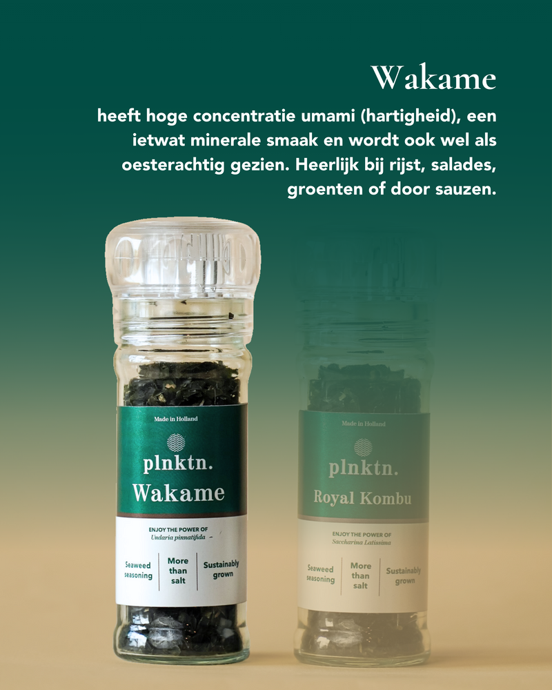 Zeewier Seasonings (Wakame & Royal Kombu)