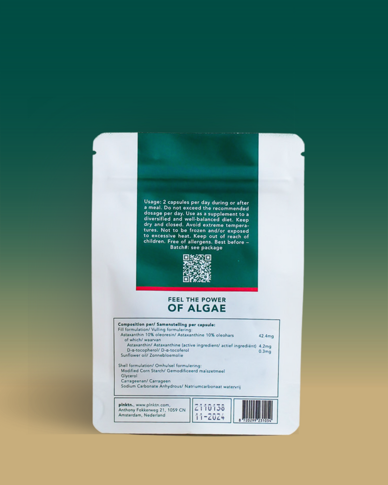 Natural Astaxanthin - 60 capsules