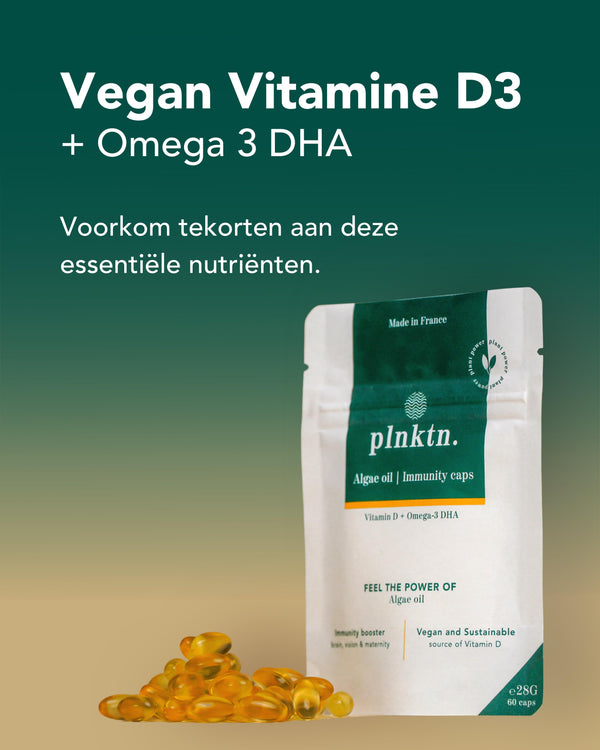 Vegan Algenolie Vitamine D3 - 60 capsules 